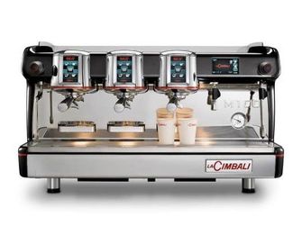 Cimbali M100 HD Kahve Makinesi, 3 Gruplu, Siyah